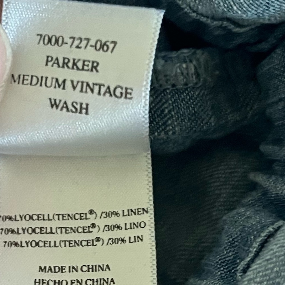 Rails Parker Denim Romper Blue Shorts Small Chambray Vacay Cruise festival - Picture 4 of 6